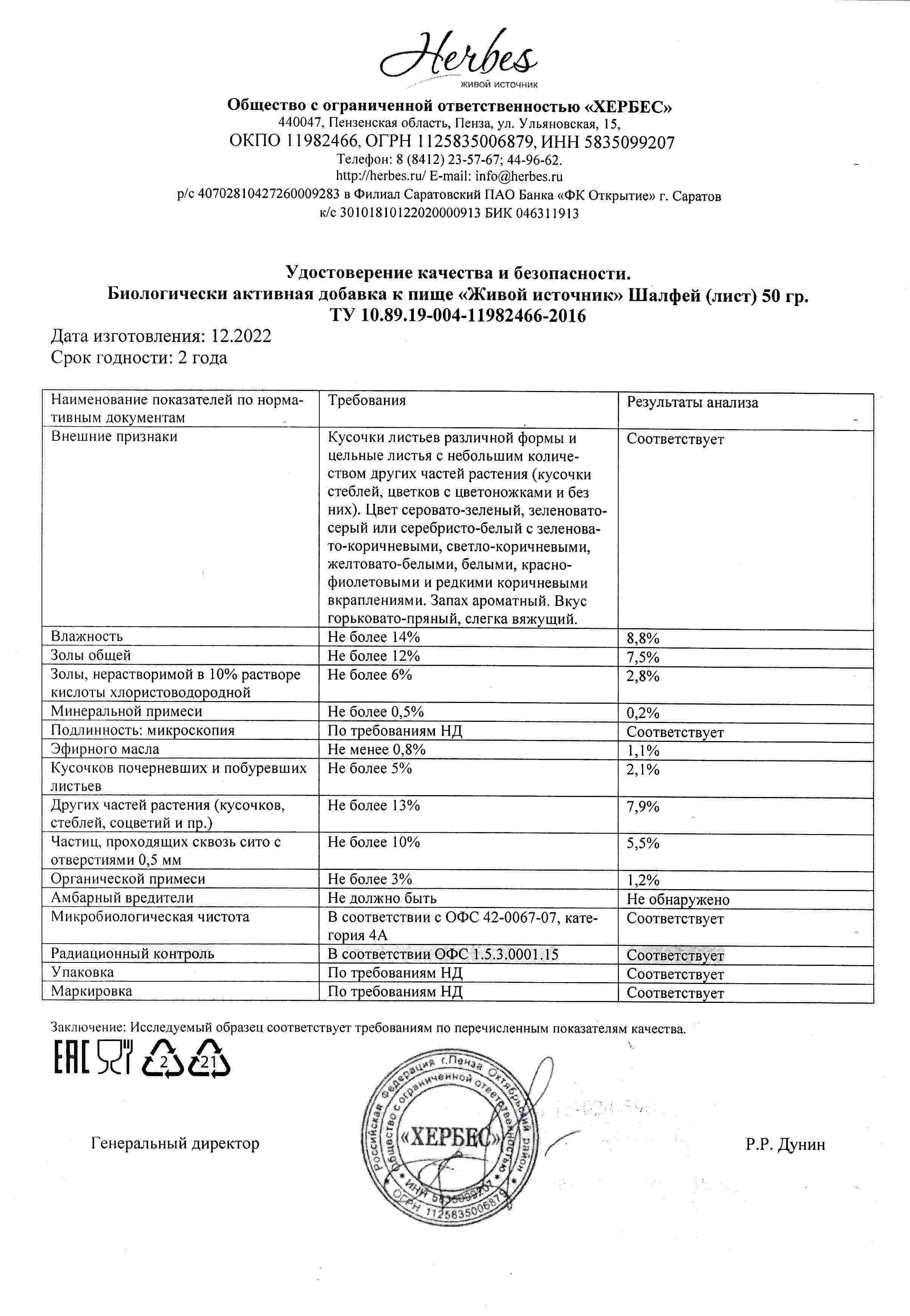 Паспорт №122022